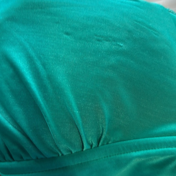 LA BLANCA TEAL TWO PIECE BIKIN SIZE 16 - Picture 11 of 13